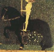 Gustav Klimt Life is a Struggle (The Golden Knight) (mk20) oil on canvas